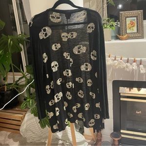 Skull cardigan